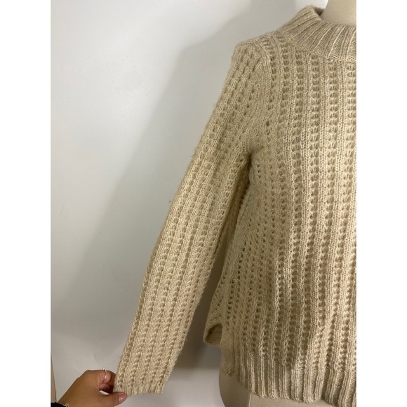 Anthropologie Field Flower Knit Crew Neck Sweater - Picture 3 of 9